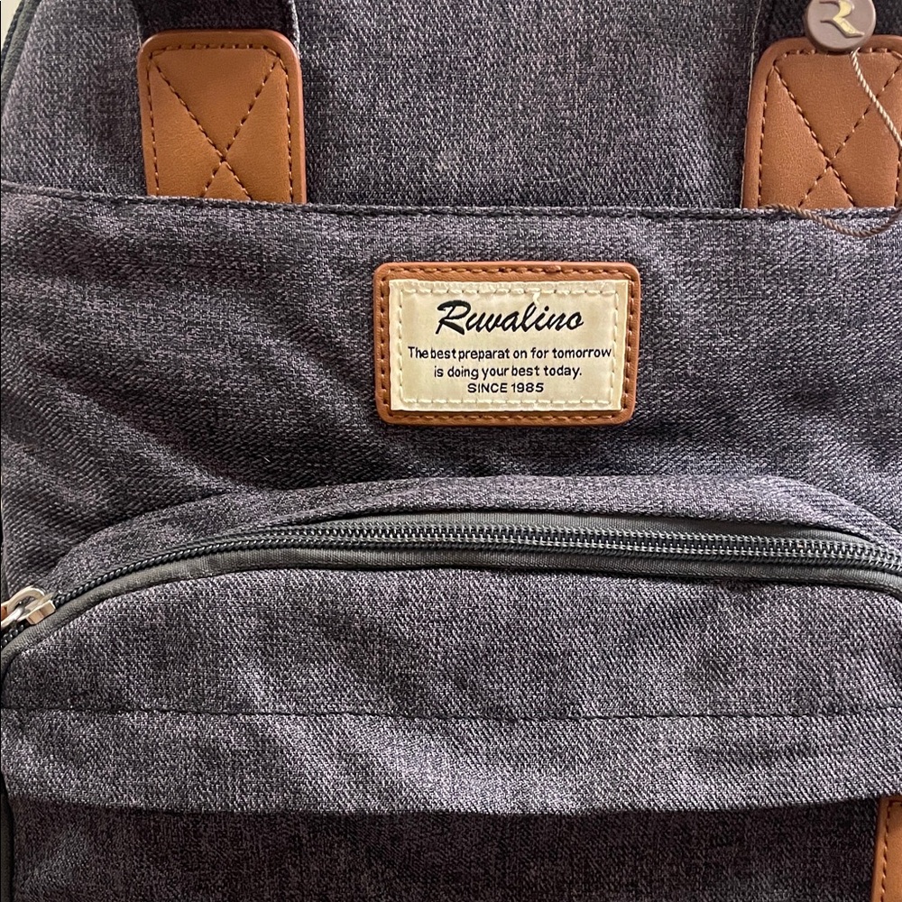 Gray Backpack For Men - image 2